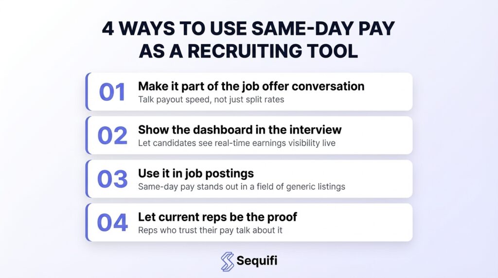 4 ways to use same-day pay as recruiting tool
