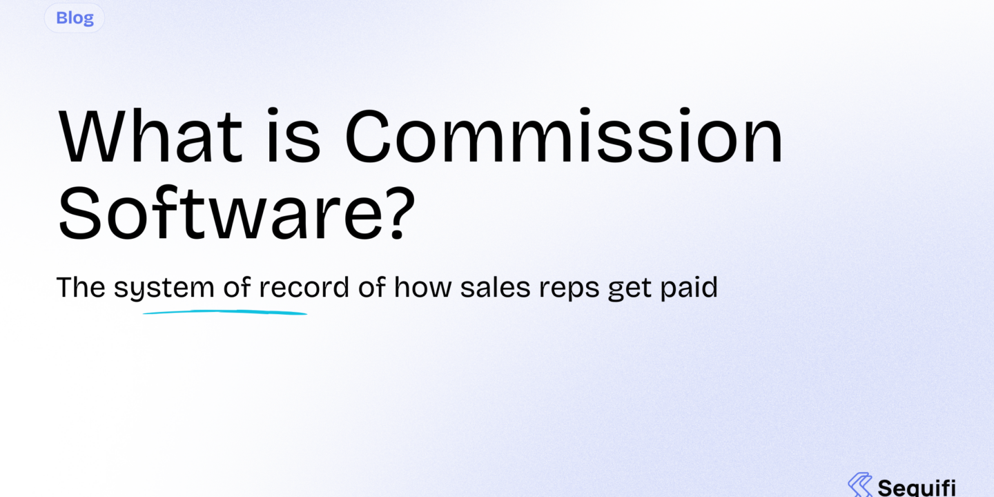 What is a commission software