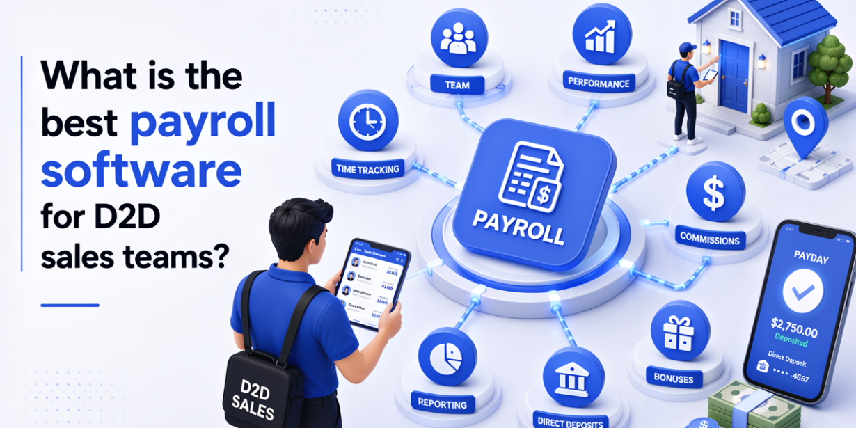 best payroll software for D2D sales teams — Sequifi platform dashboard showing commission and payroll