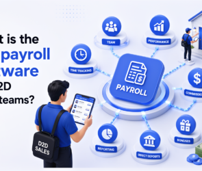 best payroll software for D2D sales teams — Sequifi platform dashboard showing commission and payroll