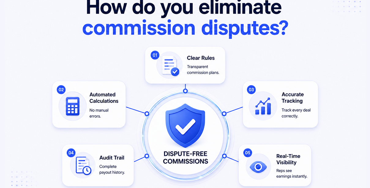 eliminate commission disputes — Sequifi platform showing real-time rep earnings dashboard