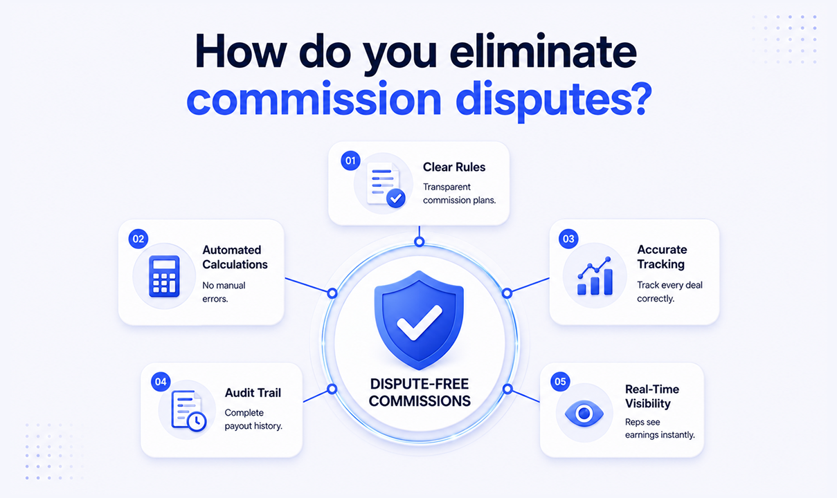 eliminate commission disputes — Sequifi platform showing real-time rep earnings dashboard