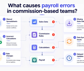 what causes payroll errors in commission-based teams — Sequifi unified commission and payroll dashboard