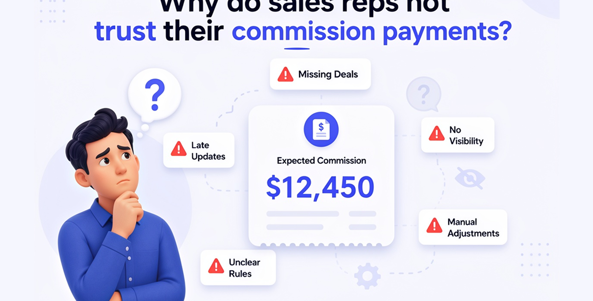 why do sales reps not trust their commission payments — Sequifi rep transparency dashboard